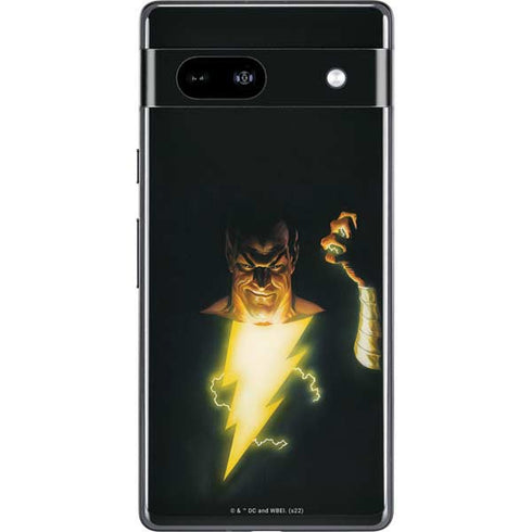 DC Comics Justice Society of America #23 Cover Painting Black Adam Original Art by Alex Ross Google Pixel 7a Skin